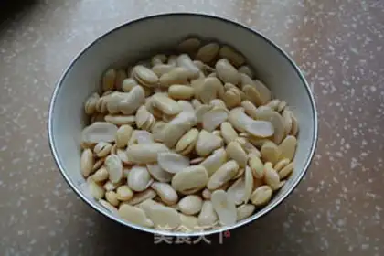 Make White bean sand step 1