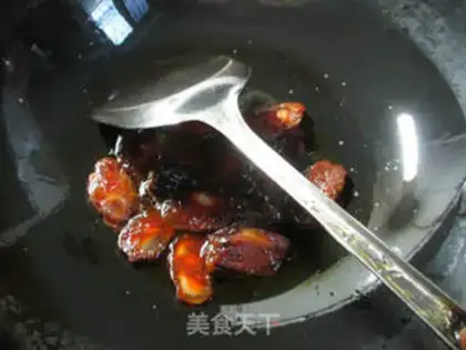 Make Spicy sausage fried lentils step 1