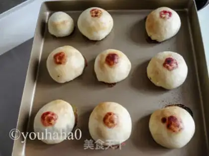 Make Fish mooncake step 6