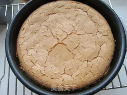 Make Fruit colored heart cake step 5