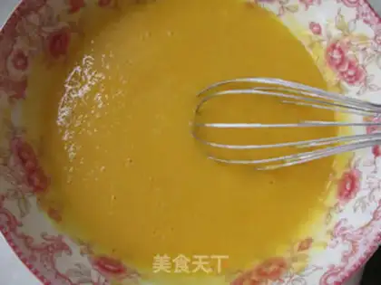 Make Fruit colored heart cake step 7