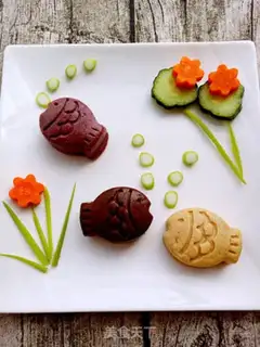 Make Fish mooncake step 11