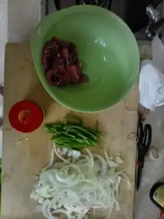 Make Black pepper pasta step 1
