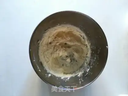 Make Coconut chocolate marfin step 1