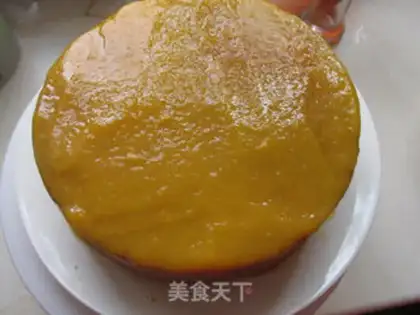 Make Fruit colored heart cake step 10