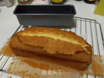Make A snowy lemon pound cake step 14