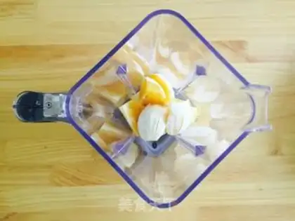 Make Natural orange juice fudge step 1
