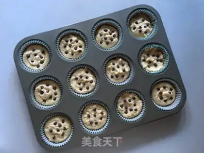 Make Coconut chocolate marfin step 8