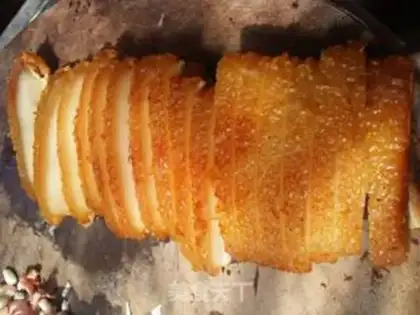 Make Potato button meat step 0