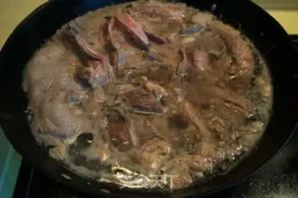 Make Red roasted cattle ribs step 1