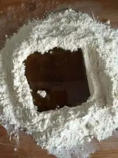 Make Big northeast cookie step 1
