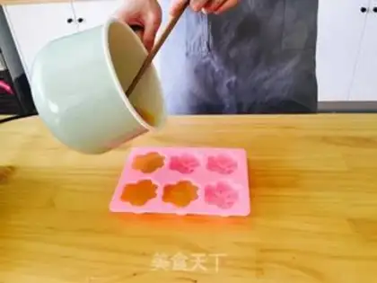 Make Natural orange juice fudge step 8