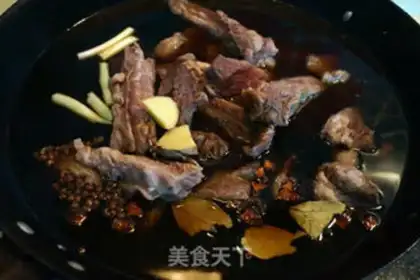 Make Red roasted cattle ribs step 4