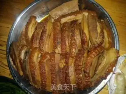Make Potato button meat step 4