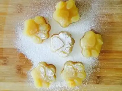 Make Natural orange juice fudge step 10