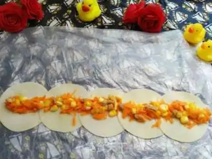 Make I love rose dumplings step 13