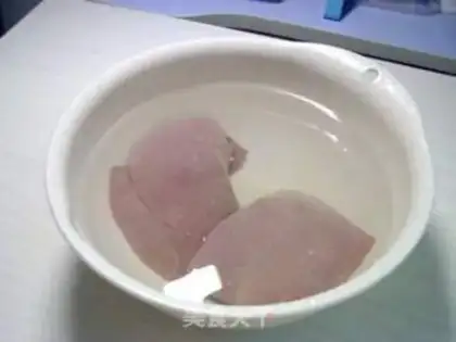 Make Five fragrances of liver step 1