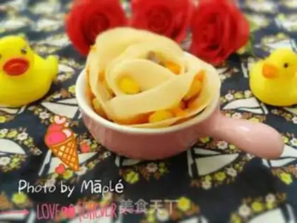 Make I love rose dumplings step 21