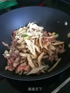 Make Meat-sniffed rice line step 6