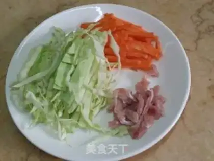 Make Egg noodles step 1