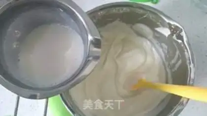 Make Cherry cocktail, frozen cheese cake step 14