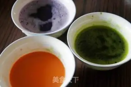 Make Rainbow toast step 1