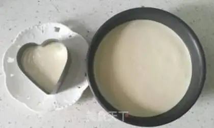 Make Cherry cocktail, frozen cheese cake step 16