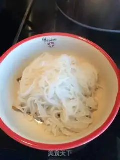 Make Meat-sniffed rice line step 11