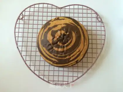 Make Marble twilight cake step 14