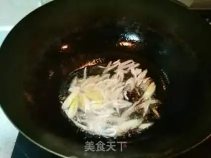 Make Garlic purified broccoli step 3