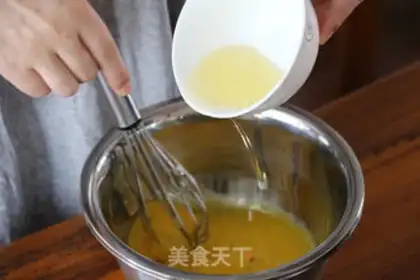 Make Black sesame ricin cake step 1