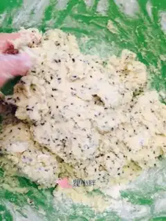 Make Black Sesame Cookie step 4