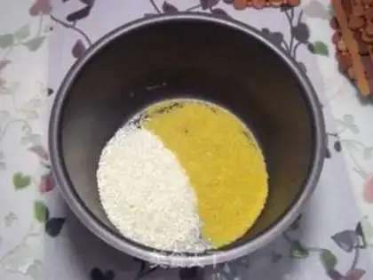 Make Rice congee step 1