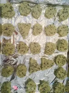 Make Black Sesame Cookie step 6