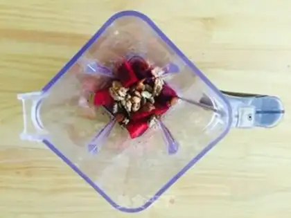 Make Beet root pasta step 1