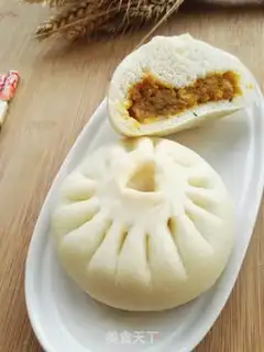 Make Pumpkin powder buns step 12
