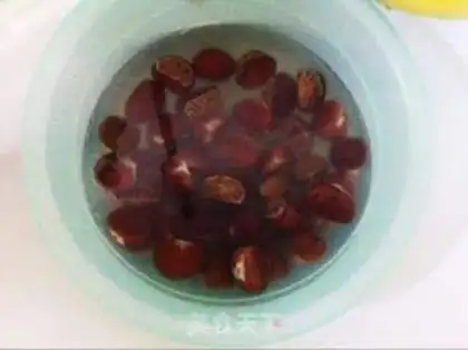 Make Chestnut bean mooncake step 0