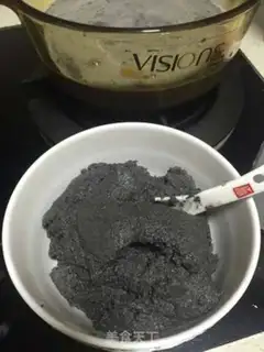 Make Homemade black sesame paste step 7