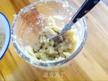 Make Chestnut bean mooncake step 5