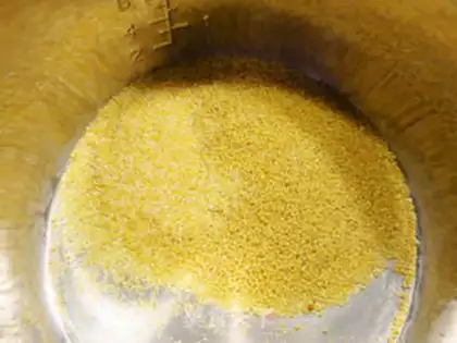 Make Rice corn congee step 0