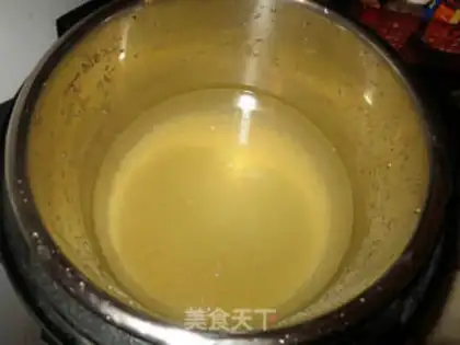 Make Rice corn congee step 1