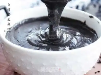 Make Homemade black sesame paste step 12