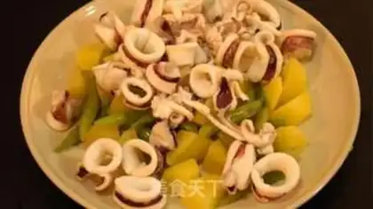 Make Thai squirming squid step 6