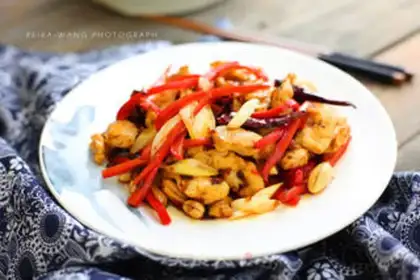 Make Spicy chickens from the river step 6