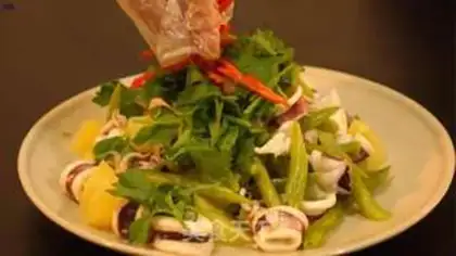 Make Thai squirming squid step 7