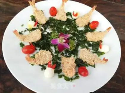 Make Rudder shrimp chops step 0