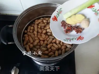 Make Cook peanuts step 4