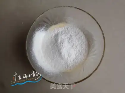 Make Black and sesame cake step 3