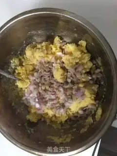 Make Red potato pineball step 2