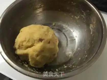 Make Red potato pineball step 3